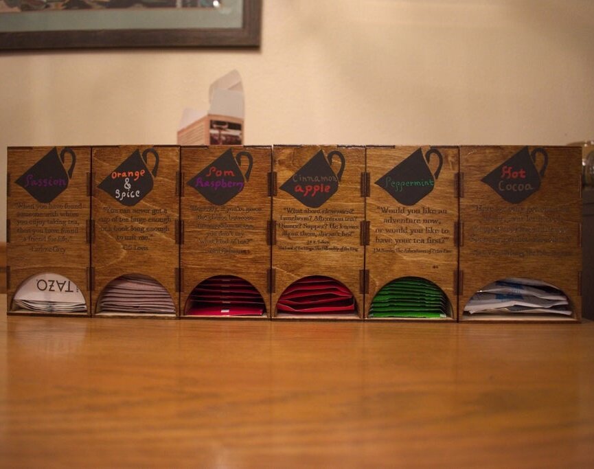 Intra απο ξύλο plywood 3mm-4mm πάχος - Εξατομικευμένες θήκες για φακελάκια τσαγιού Δίασταση 30x30 cm Intraeaxys-p7ymk6p7