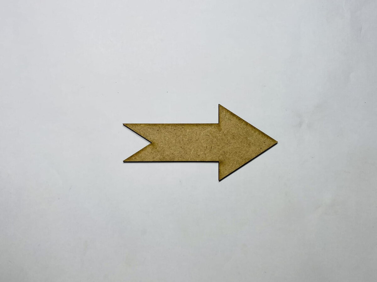 Intra απο ξύλο plywood 3mm-4mm πάχος - Κενό σχήμα αποκοπής ξύλου βέλους Δίασταση 30x30 cm Intraeaxys-91jdvdg1