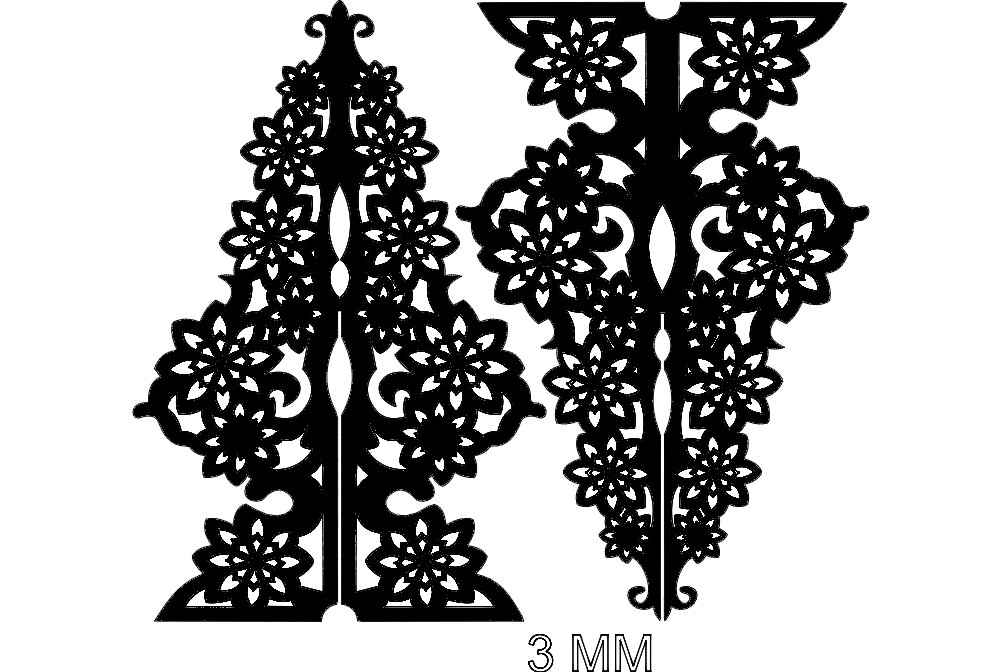 Intra απο ξύλο plywood 3mm-4mm πάχος - Stand Tree Δίασταση 30x30 cm Intraeaxys-voq3d572