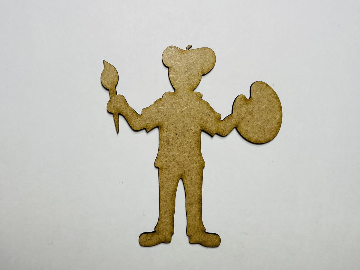 Intra απο ξύλο plywood 3mm-4mm πάχος - Καλλιτέχνης Cutout Ημιτελές Ξύλο σχήμα χειροτεχνίας Δίασταση 30x30 cm Intraeaxys-m1d6kk37