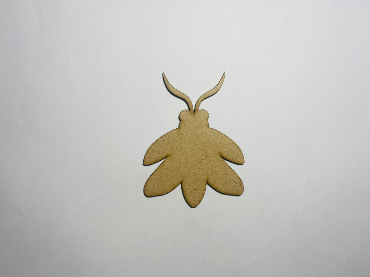 Intra απο ξύλο plywood 3mm-4mm πάχος - Κοπή ξύλου Firefly Δίασταση 30x30 cm Intraeaxys-ro6yngn7