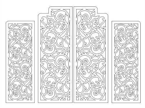 Intra απο ξύλο plywood 3mm-4mm πάχος - Μοτίβο οθόνης με δικτυωτό πλέγμα Δίασταση 30x30 cm Intraeaxys-91jzg4om