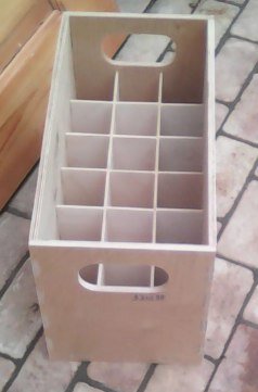 Intra απο ξύλο plywood 3mm-4mm πάχος - Korobka 18 Sektsiy Δίασταση 30x30 cm Intraeaxys-p7ykw61q