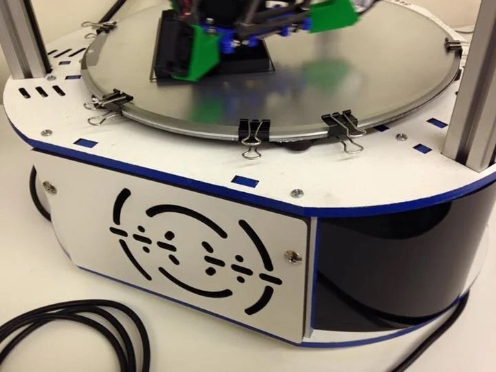 Intra απο ξύλο plywood 3mm-4mm πάχος - Αεριζόμενο πλαϊνό κάλυμμα Rostock Max V2 Δίασταση 30x30 cm Intraeaxys-qom6m5p1