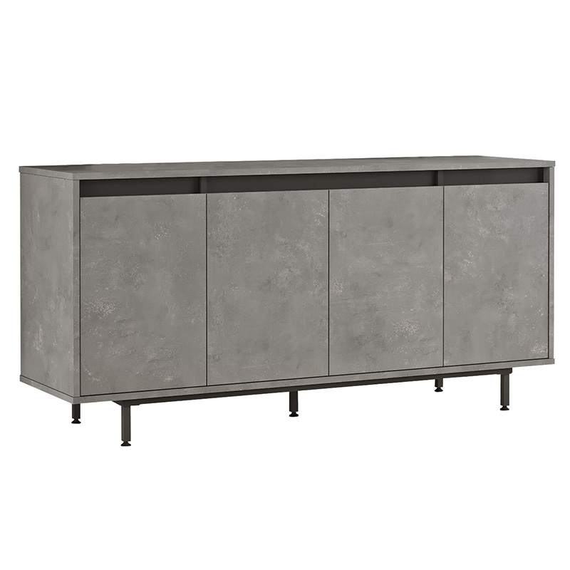 Μπουφές Jethro pakoworld ανθρακί antique-wenge 160×44.5×75.5εκ 176-000122 Μπουφές Jethro pakoworld ανθρακί antique-wenge 160×44.5×75.5εκ 176-000122