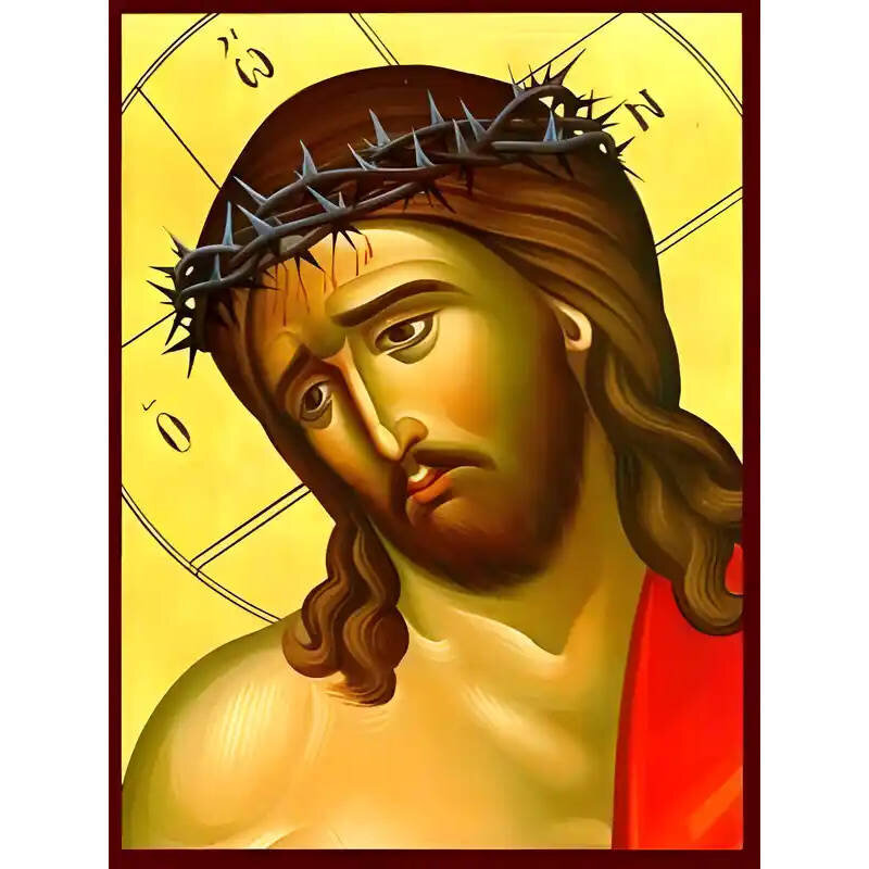 Σετ των 2 Εικόνα Ορθοδοξίας με περίγραμμα χρυσό σε ξύλο Φλαμουρίας  με  βάση Εικόνα ΝΥΜΦΙΟΣ, ΛΕΠΤΟΜΕΡΕΙΑ Χειροποίητη Ελληνορθόδοξη εικόνα του Ιησού Χριστού, Κρεμαστή πλάκα βυζαντινής τέχνης, χριστιανική τέχνη Διάσταση 15x11 cm (5,9x4,3 ίντσες)  INTRAEK-33