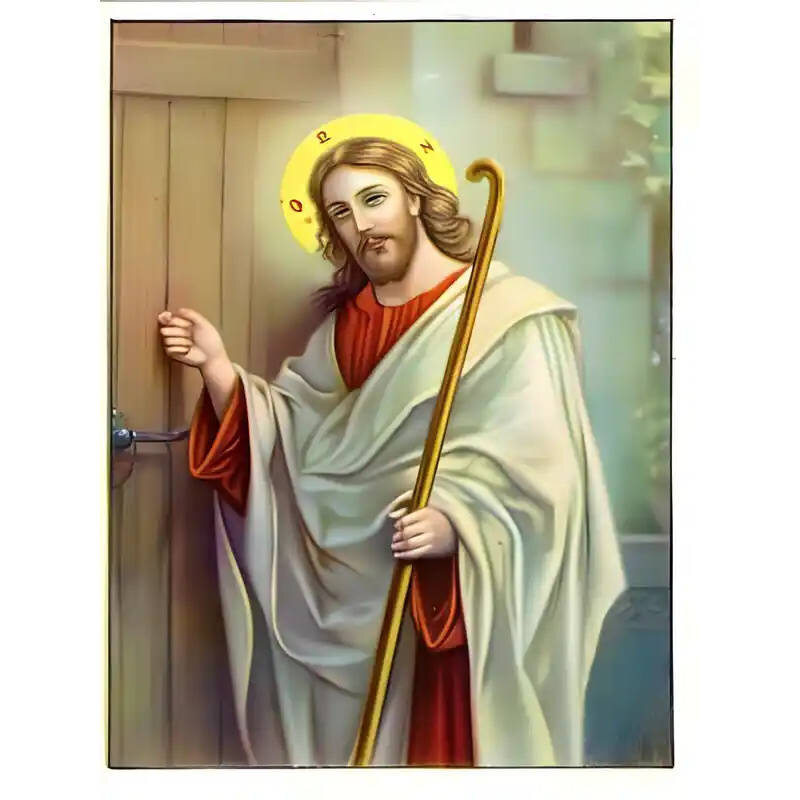 Σετ των 2 Εικόνα Ορθοδοξίας με περίγραμμα χρυσό σε ξύλο Φλαμουρίας  με  βάση Εικόνα ΧΡΙΣΤΟΣ, ΚΡΟΥΩΝ ΤΗΝ ΘΥΡΑΝ Χειροποίητη Ελληνορθόδοξη εικόνα του Ιησού Χριστού, Κρεμαστή πλάκα βυζαντινής τέχνης, χριστιανική τέχνη Διάσταση 15x11 cm (5,9x4,3 ίντσες)  INTRA