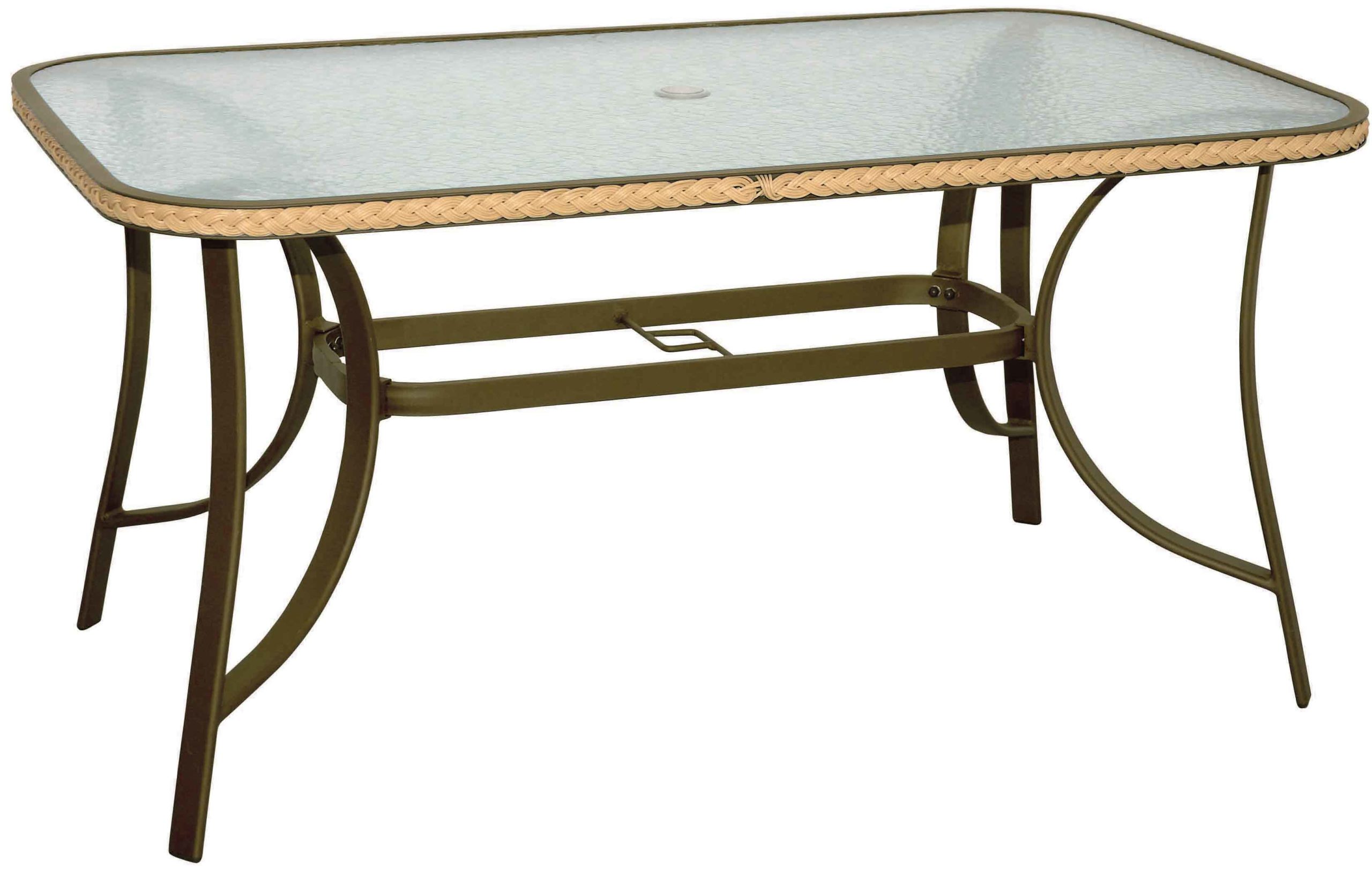 ΤΡΑΠΕΖΙ  ΑΛΟΥΜΙΝΙΟΥ ΜΠΡΟΝΖΕ ΜΕ ΓΥΑΛΙ & ΜΕ ΚΟΤΣΙΔΑ-ΔΙΑΣΤΑΣΕΙΣ: L120xW70xH71cm velco-185-9694-11