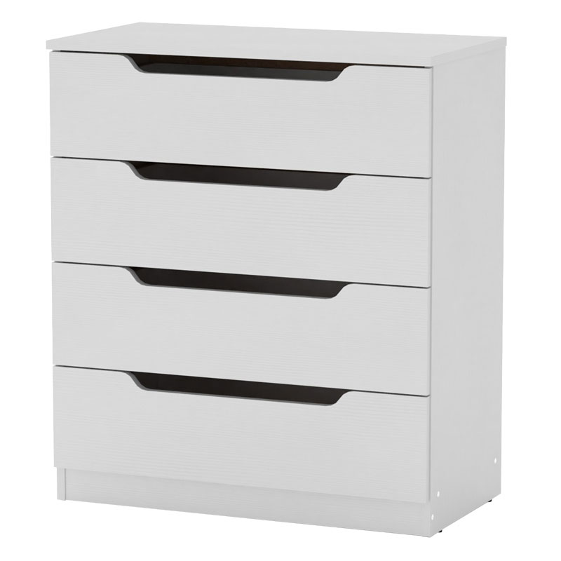 Συρταριέρα Azenor pakoworld 4ων συρταριών λευκό 72x38x83εκ 184-000051 Συρταριέρα Azenor pakoworld 4ων συρταριών λευκό 72x38x83εκ 184-000051