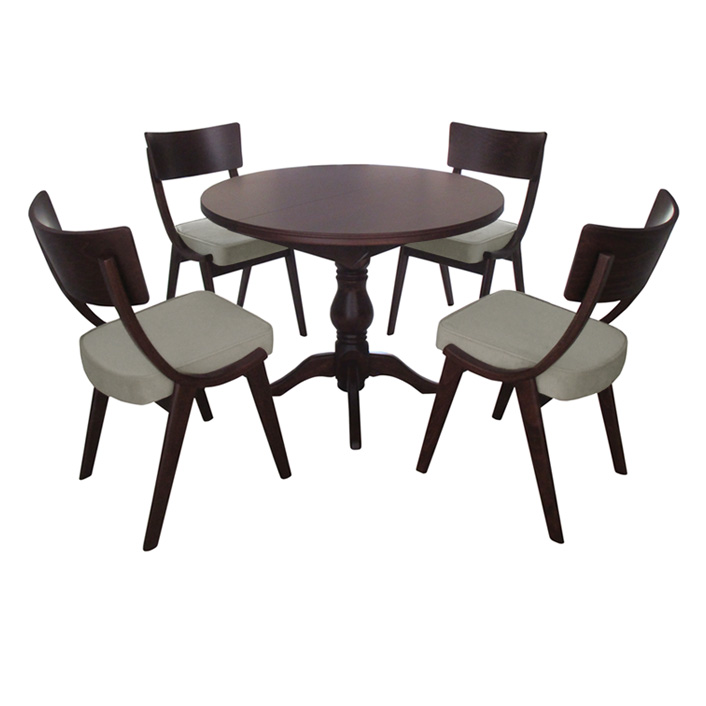Bluimis ΣΕΤ ΤΡΑΠΕΖΑΡΙΑ ASHLEY 1035 IN + NATALIE 1027 IN WALNUT BL-400-11-001 Bluimis ΣΕΤ ΤΡΑΠΕΖΑΡΙΑ ASHLEY 1035 IN + NATALIE 1027 IN WALNUT BL-400-11-001