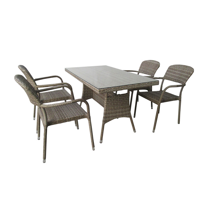 Bluimis ΣΕΤ ΤΡΑΠΕΖΑΡΙΑ ΚΗΠΟΥ WICKER – RATTAN 5184 G + 5182 G BL-200-01-009 Bluimis ΣΕΤ ΤΡΑΠΕΖΑΡΙΑ ΚΗΠΟΥ WICKER – RATTAN 5184 G + 5182 G BL-200-01-009