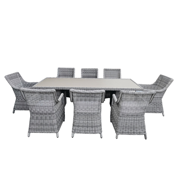 Bluimis ΣΕΤ ΤΡΑΠΕΖΑΡΙΑ ΚΗΠΟΥ WICKER – RATTAN SANTA 5506 G + 5505 G BL-200-01-011 Bluimis ΣΕΤ ΤΡΑΠΕΖΑΡΙΑ ΚΗΠΟΥ WICKER – RATTAN SANTA 5506 G + 5505 G BL-200-01-011