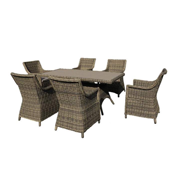 Bluimis ΣΕΤ ΤΡΑΠΕΖΑΡΙΑ ΚΗΠΟΥ WICKER – RATTAN SANTA 5121 G + 5451 G BL-200-01-012 Bluimis ΣΕΤ ΤΡΑΠΕΖΑΡΙΑ ΚΗΠΟΥ WICKER – RATTAN SANTA 5121 G + 5451 G BL-200-01-012