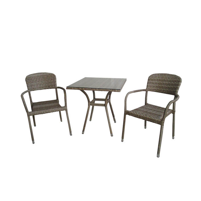 Bluimis ΣΕΤ ΚΗΠΟΥ WICKER – RATTAN 5184 G + 5217 G / ΣΕΤ 3 ΤΕΜ BL-200-01-006 Bluimis ΣΕΤ ΚΗΠΟΥ WICKER – RATTAN 5184 G + 5217 G / ΣΕΤ 3 ΤΕΜ BL-200-01-006