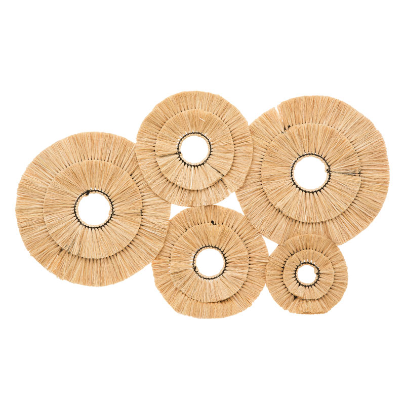 Διακοσμητικό τοίχου PWD-0114 pakoworld MDF μπεζ 91×3.5×64εκ 199-000512