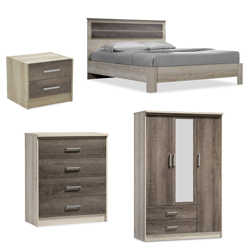 Intrahome Φοιτητικό πακέτο επίπλων υπνοδωματίου DreamCatcher 4 Intrahome σετ 4 τμχ | SKU: INTRAPA-311111833