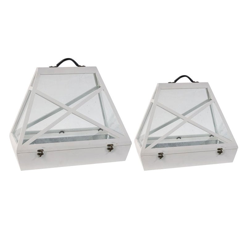 Artekko Low Ξύλινα Θερμοκήπια Σετ 2 Τεμαχίων Artekko 200-3214