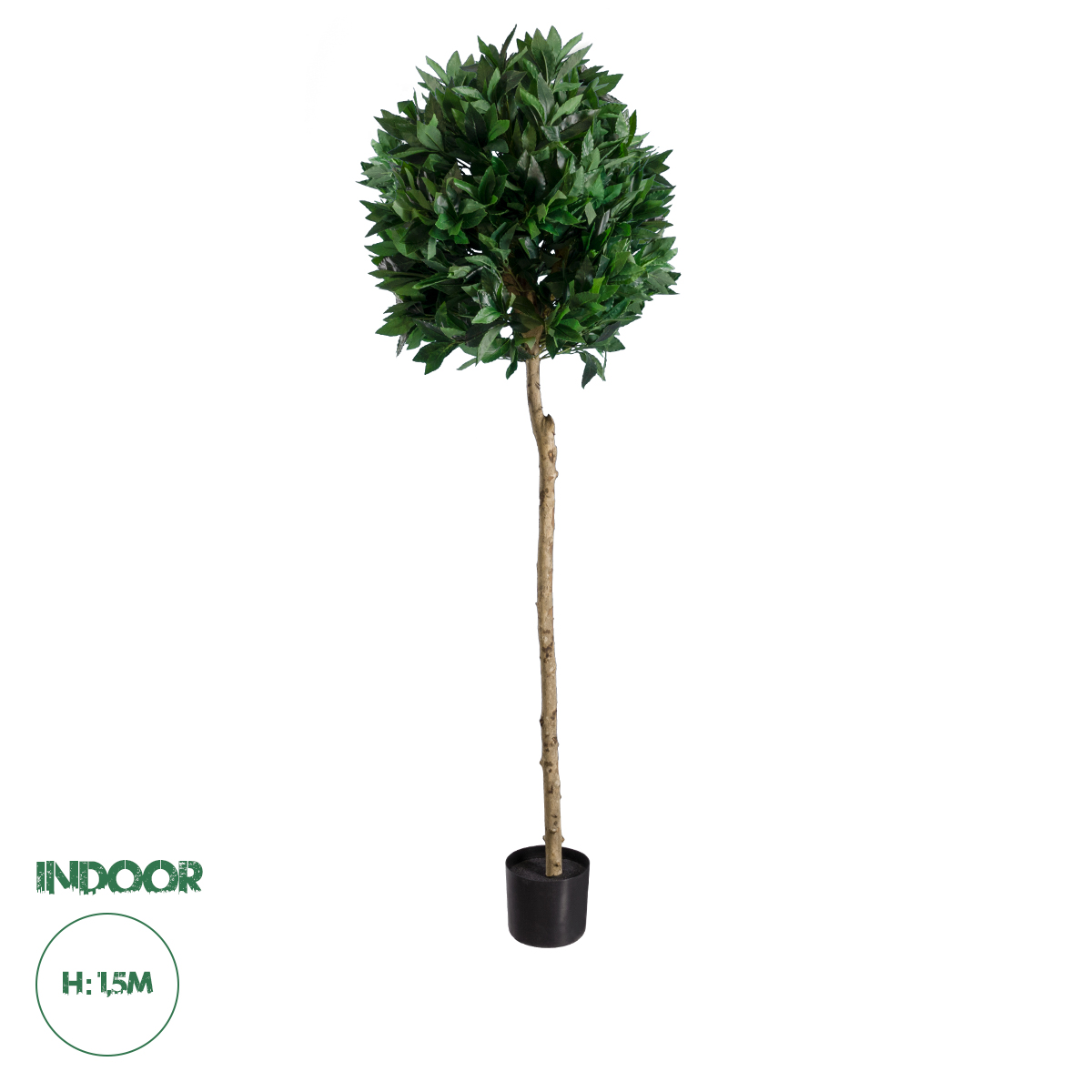 20085 GloboStar®  Artificial Garden LAUREL 20085 Τεχνητό Διακοσμητικό Φυτό Δάφνη Υ150cm