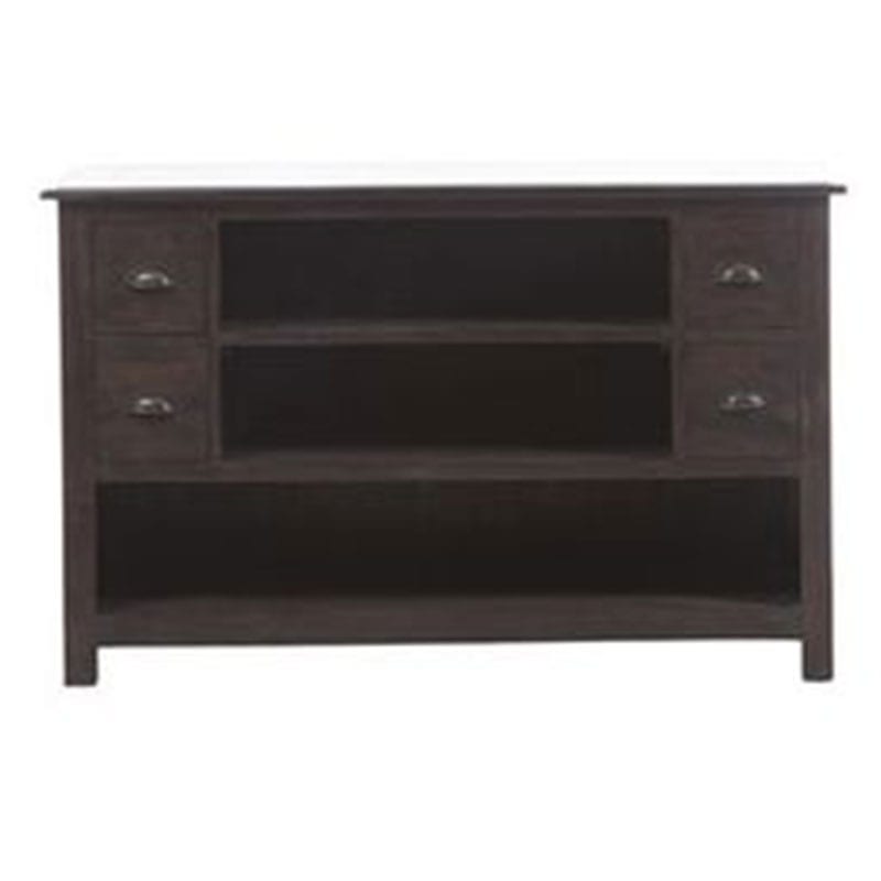 Artekko Babs Χειροποίητο Ξύλινο Μασίφ Έπιπλο τηλεόρασης (120x50x75) Artekko 201-0009