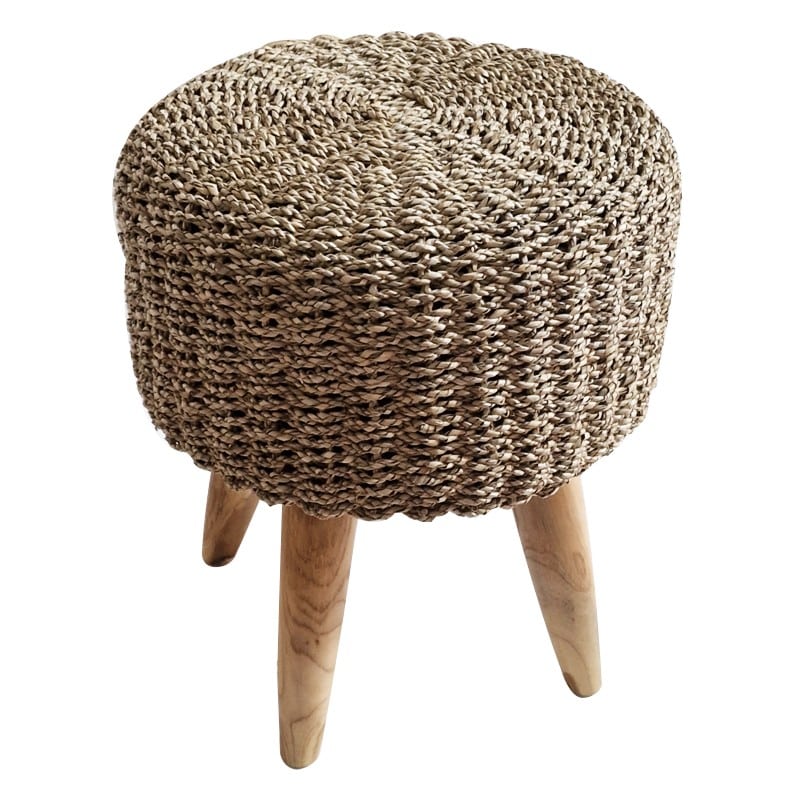 Artekko Chendeus Σκαμπώ Ξύλινο (35x35x45)cm Artekko 201-0412