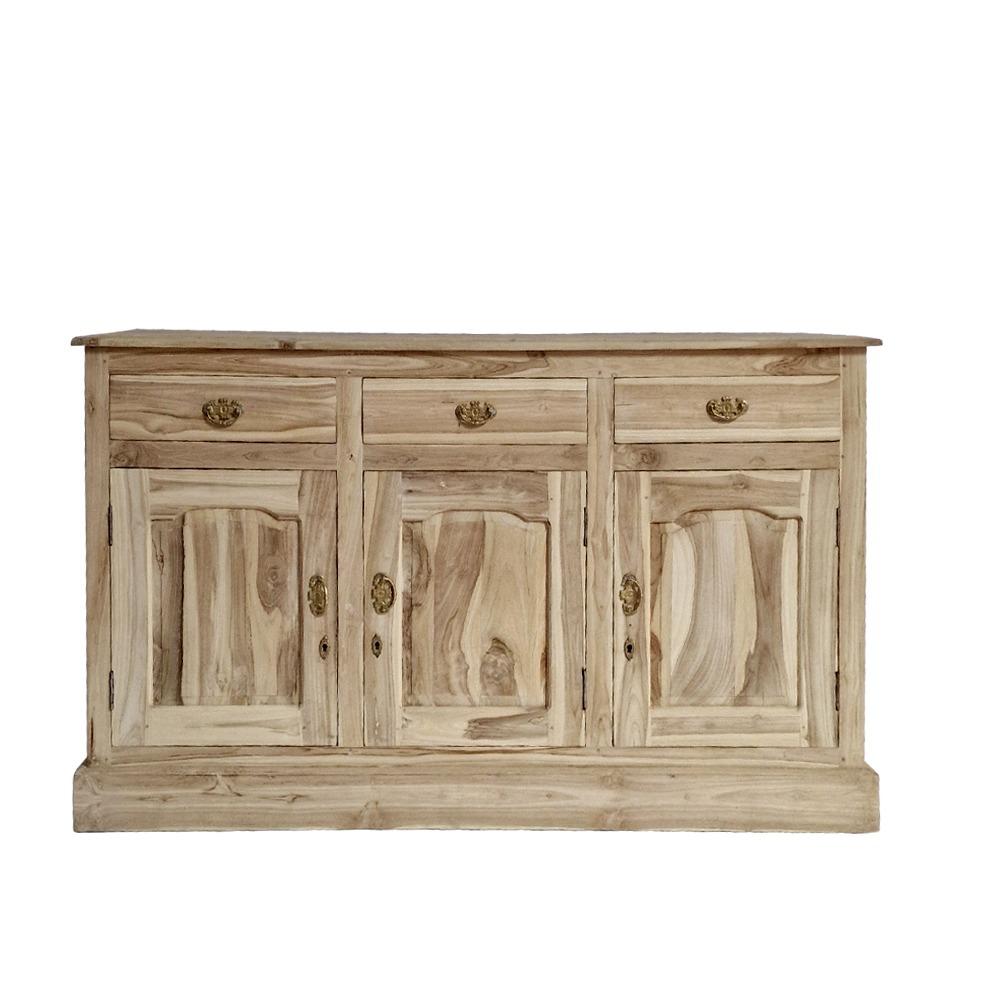 Artekko Munggur Ξύλινος Μπουφές σε Ανοιχτό Καφέ (150x45x90)cm Artekko 201-0472