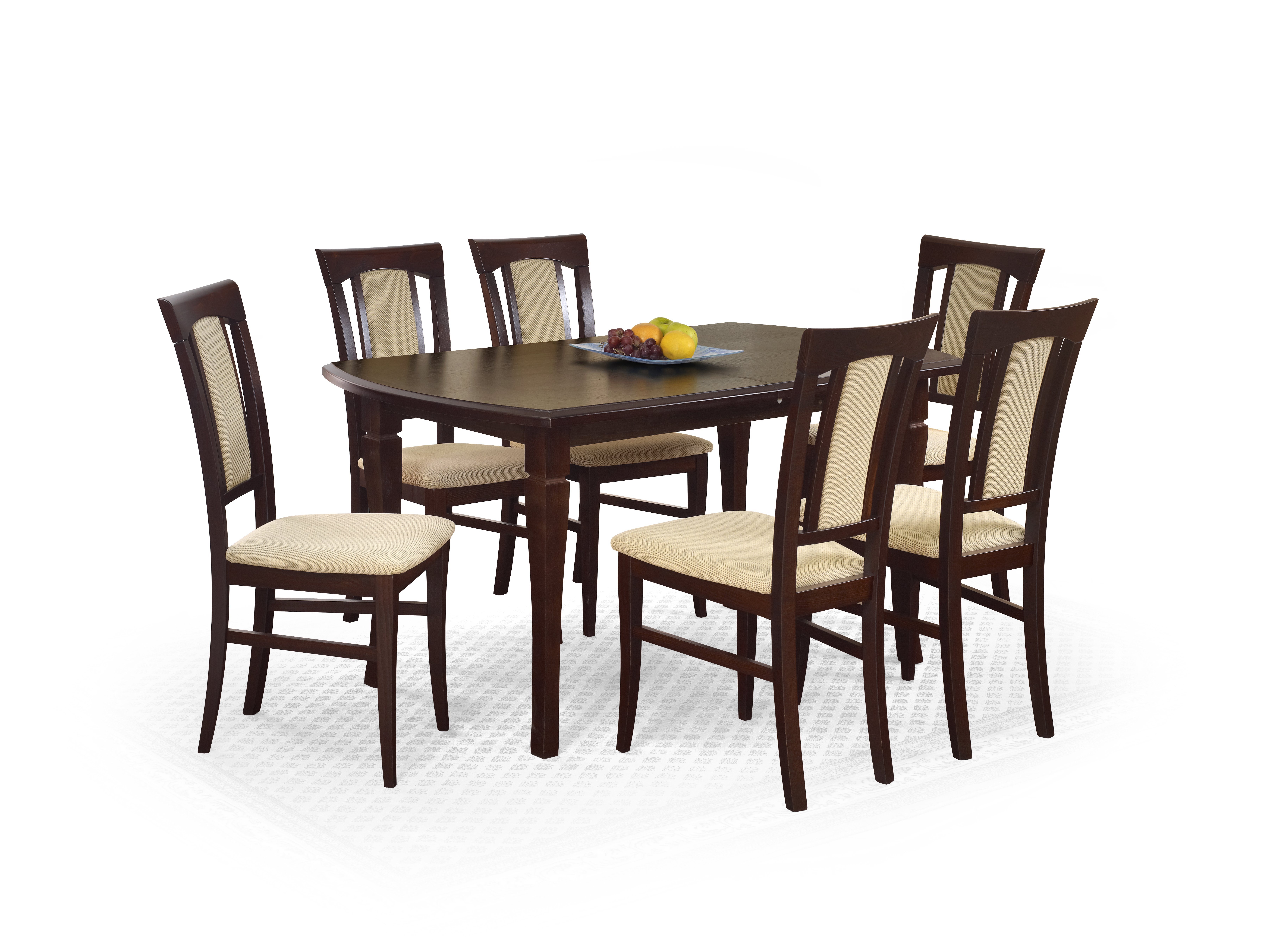 FRYDERYK 160/240 cm extension table color: dark walnut DIOMMI V-PL-FRYDERYK/240-ST-C.ORZECH DIOMMI-60-22204 FRYDERYK 160/240 cm extension table color: dark walnut DIOMMI V-PL-FRYDERYK/240-ST-C.ORZECH DIOMMI-60-22204
