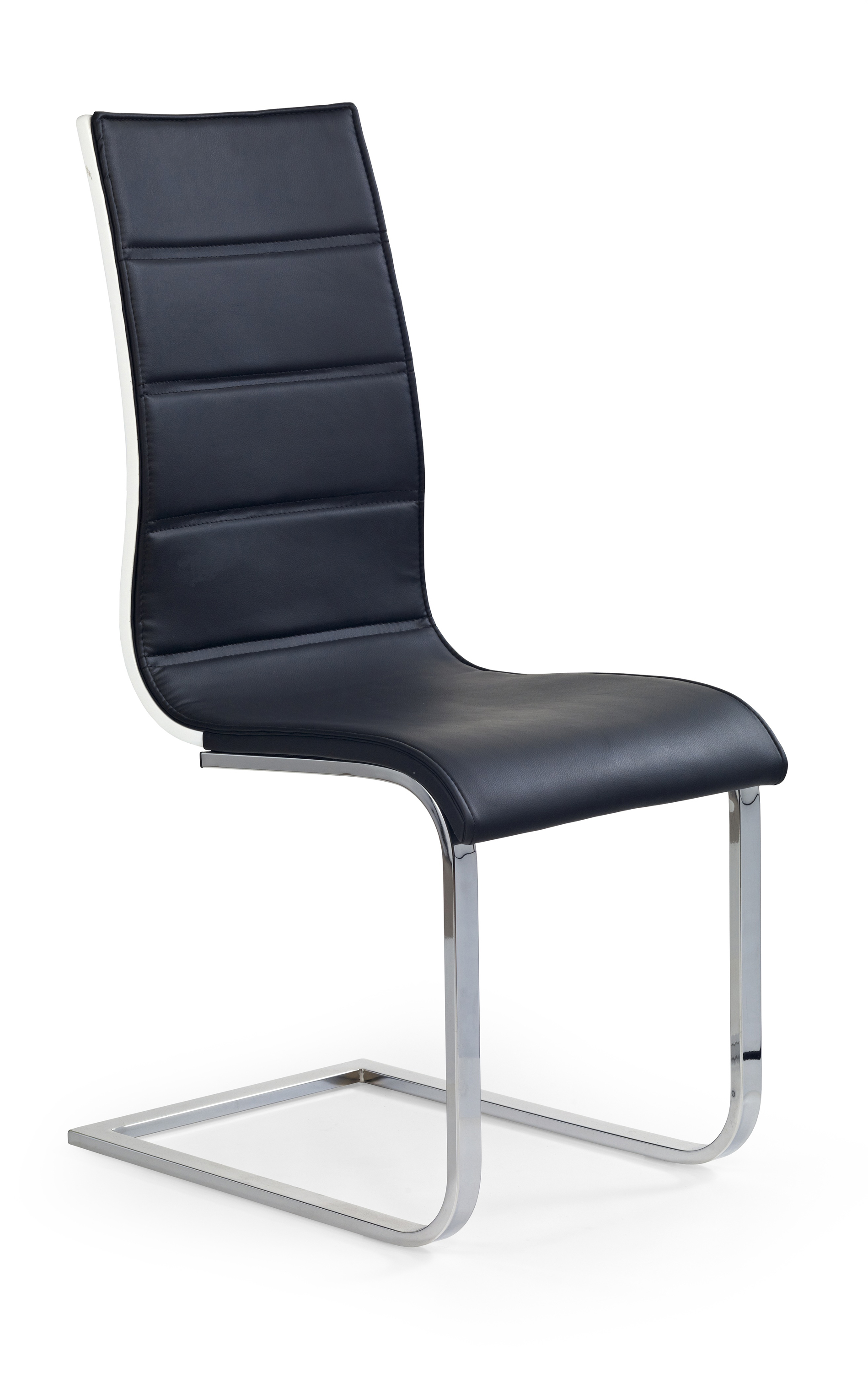 K104 chair color: black DIOMMI V-CH-K/104-KR-CZARNY/BIAŁY-EKO DIOMMI-60-20905