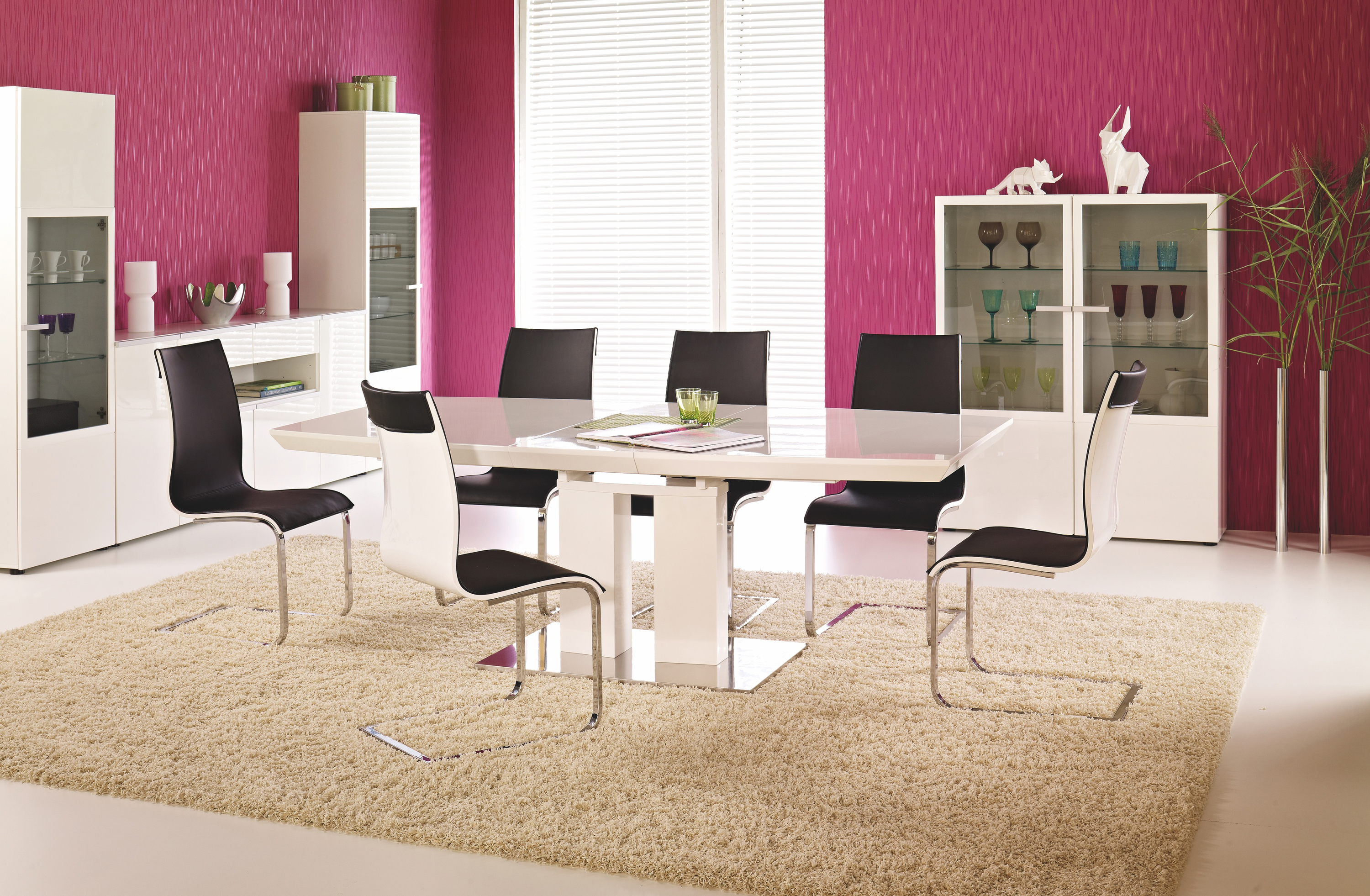 LORENZO extension table color: white DIOMMI V-CH-LORENZO-ST DIOMMI-60-21445