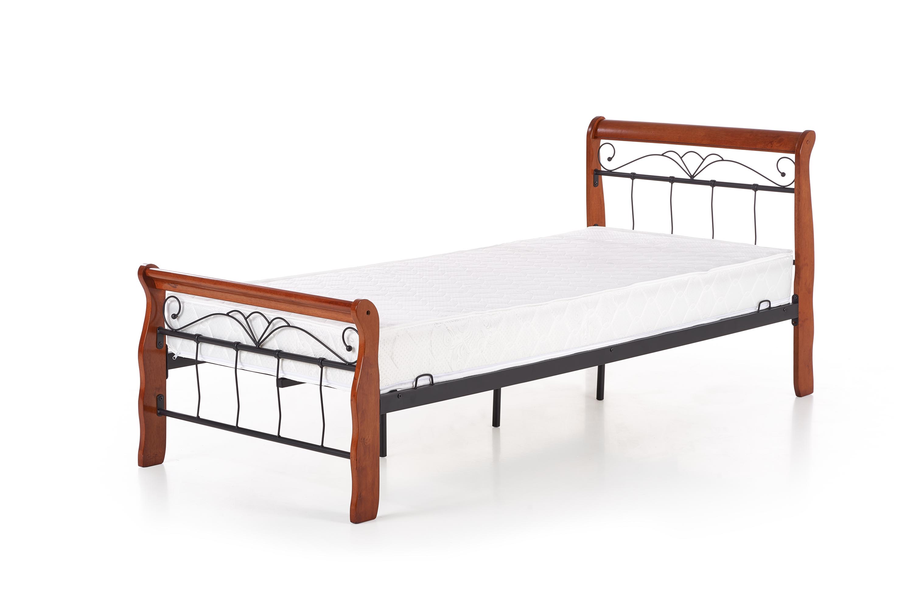 VERONICA bed 90 cm color: ant. cherry/black DIOMMI V-CH-VERONICA_90CM-LOZ DIOMMI-60-21948 VERONICA bed 90 cm color: ant. cherry/black DIOMMI V-CH-VERONICA_90CM-LOZ DIOMMI-60-21948