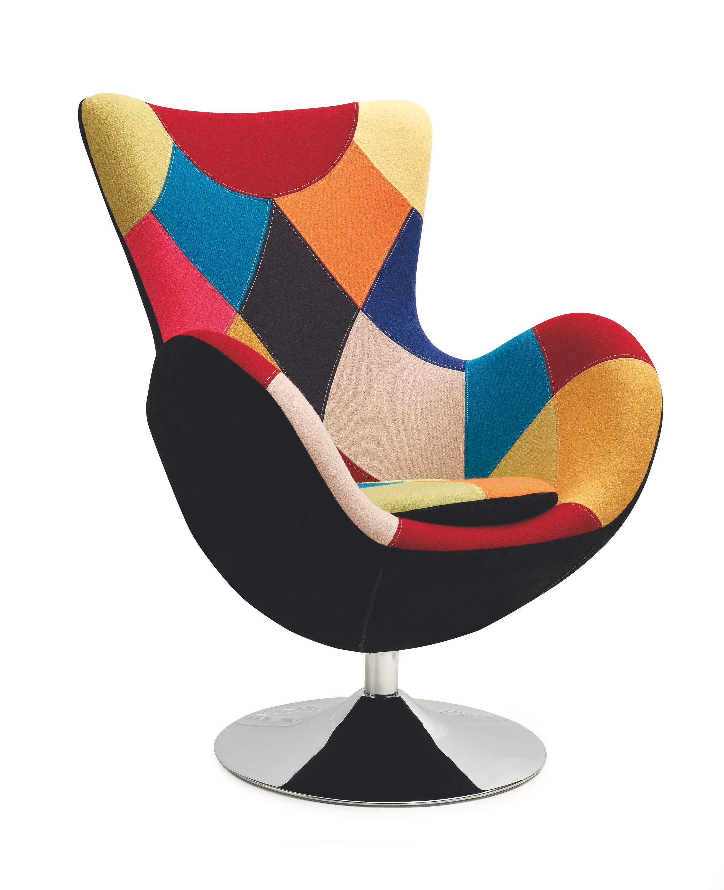BUTTERFLY chair color: multicolored DIOMMI V-CH-BUTTERFLY-FOT-PATCHWORK DIOMMI-60-20465 BUTTERFLY chair color: multicolored DIOMMI V-CH-BUTTERFLY-FOT-PATCHWORK DIOMMI-60-20465