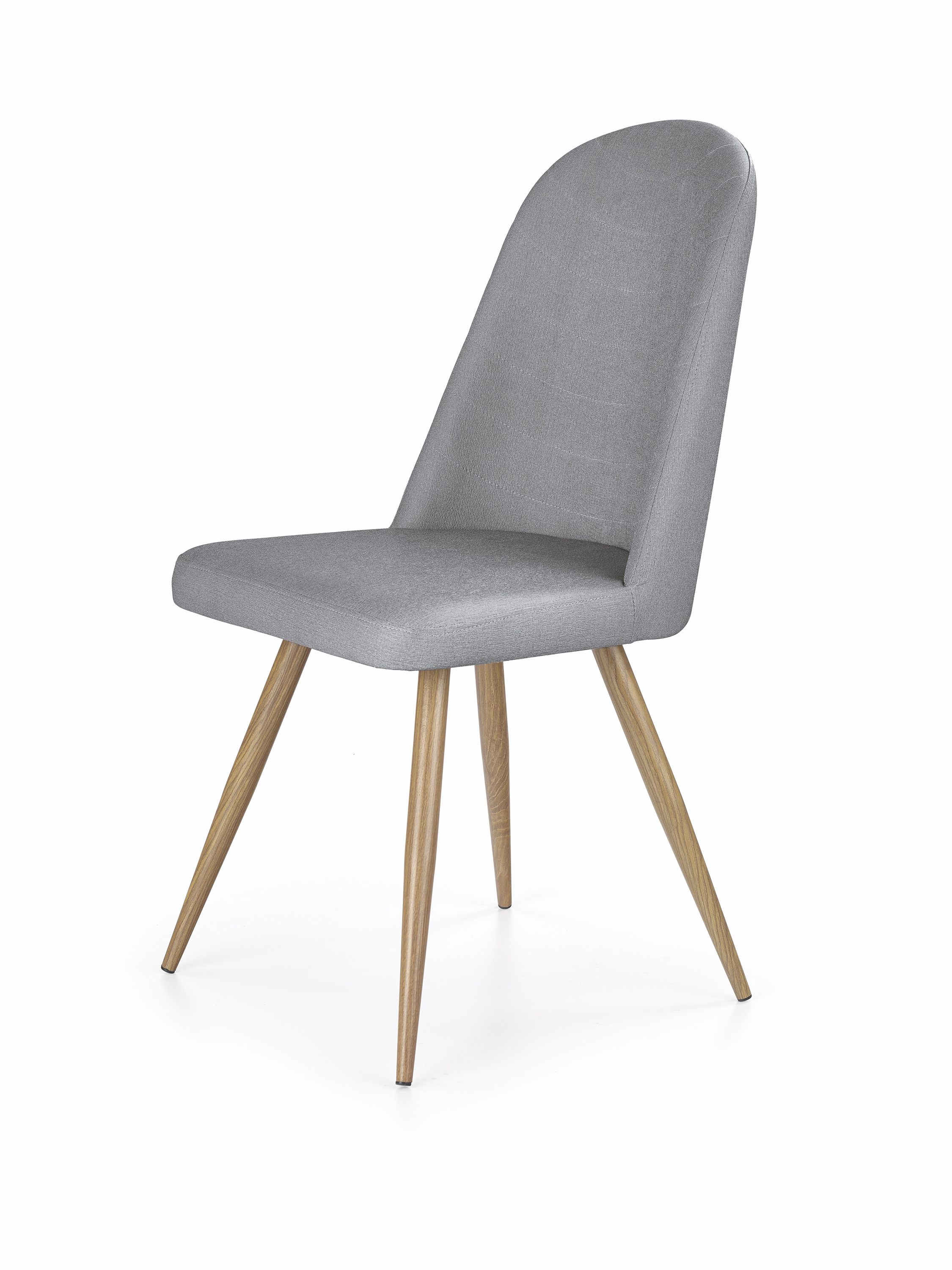 K214 chair, color: grey / honey oak DIOMMI V-CH-K/214-KR-POPIEL-D.MIODOWY DIOMMI-60-20951 K214 chair, color: grey / honey oak DIOMMI V-CH-K/214-KR-POPIEL-D.MIODOWY DIOMMI-60-20951