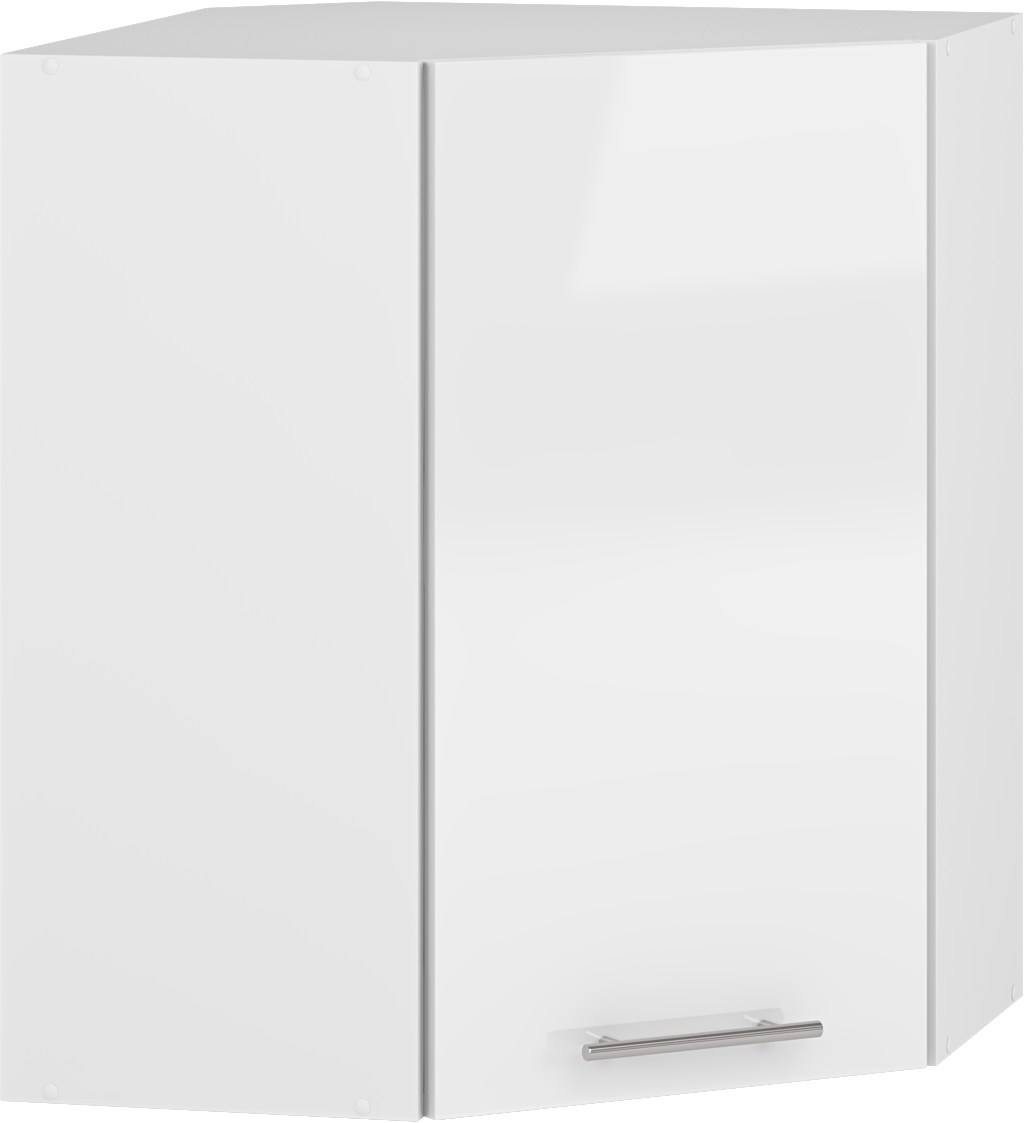 VENTO GN-60/72 corner top cabinet, color: white DIOMMI V-UA-VENTO-GN-60/72-BIAŁY DIOMMI-60-22928 VENTO GN-60/72 corner top cabinet, color: white DIOMMI V-UA-VENTO-GN-60/72-BIAŁY DIOMMI-60-22928