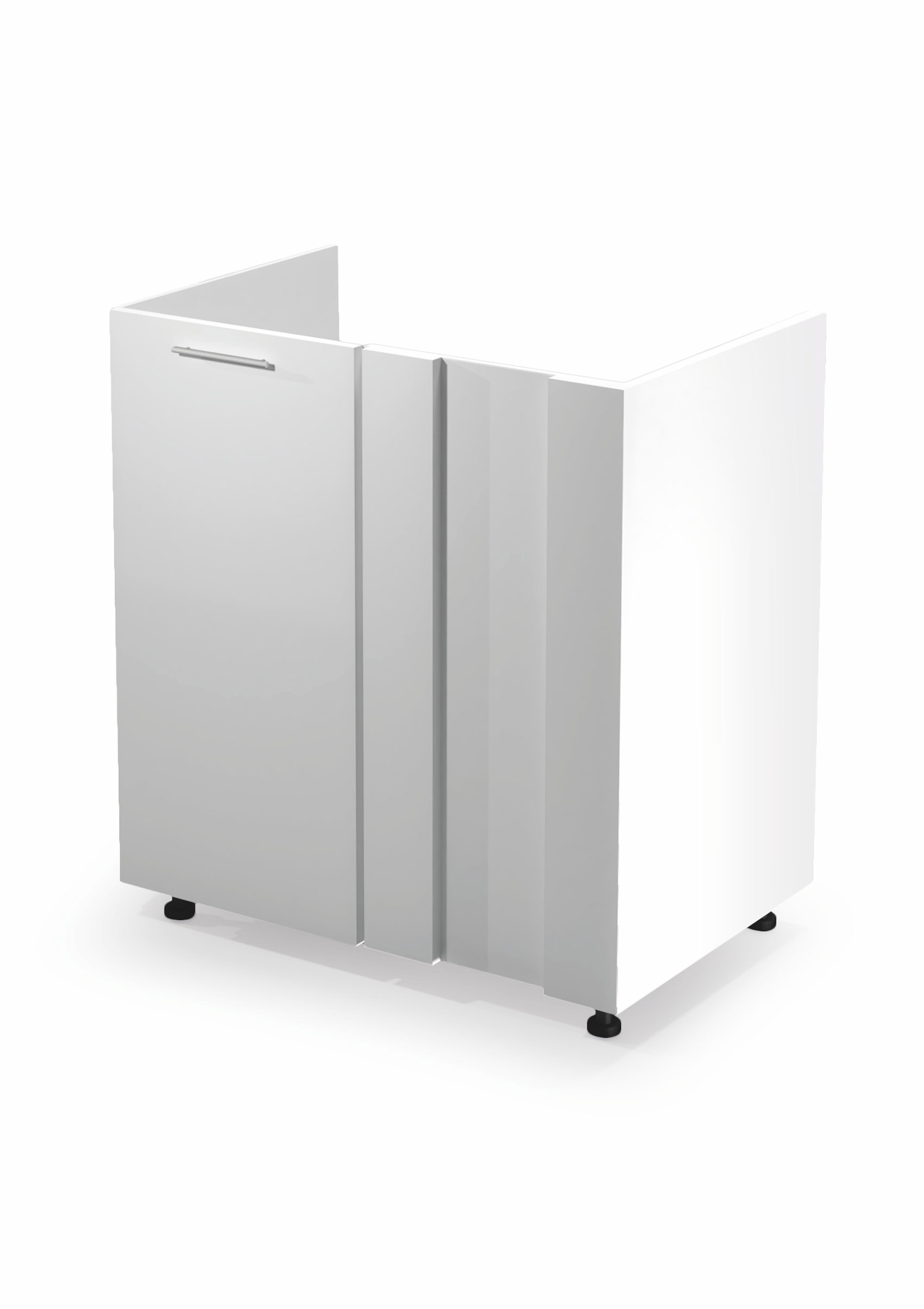 VENTO DK-80/82 corner sink cabinet, color: white DIOMMI V-UA-VENTO-DKN-100/82-BIAŁY DIOMMI-60-22837 VENTO DK-80/82 corner sink cabinet, color: white DIOMMI V-UA-VENTO-DKN-100/82-BIAŁY DIOMMI-60-22837