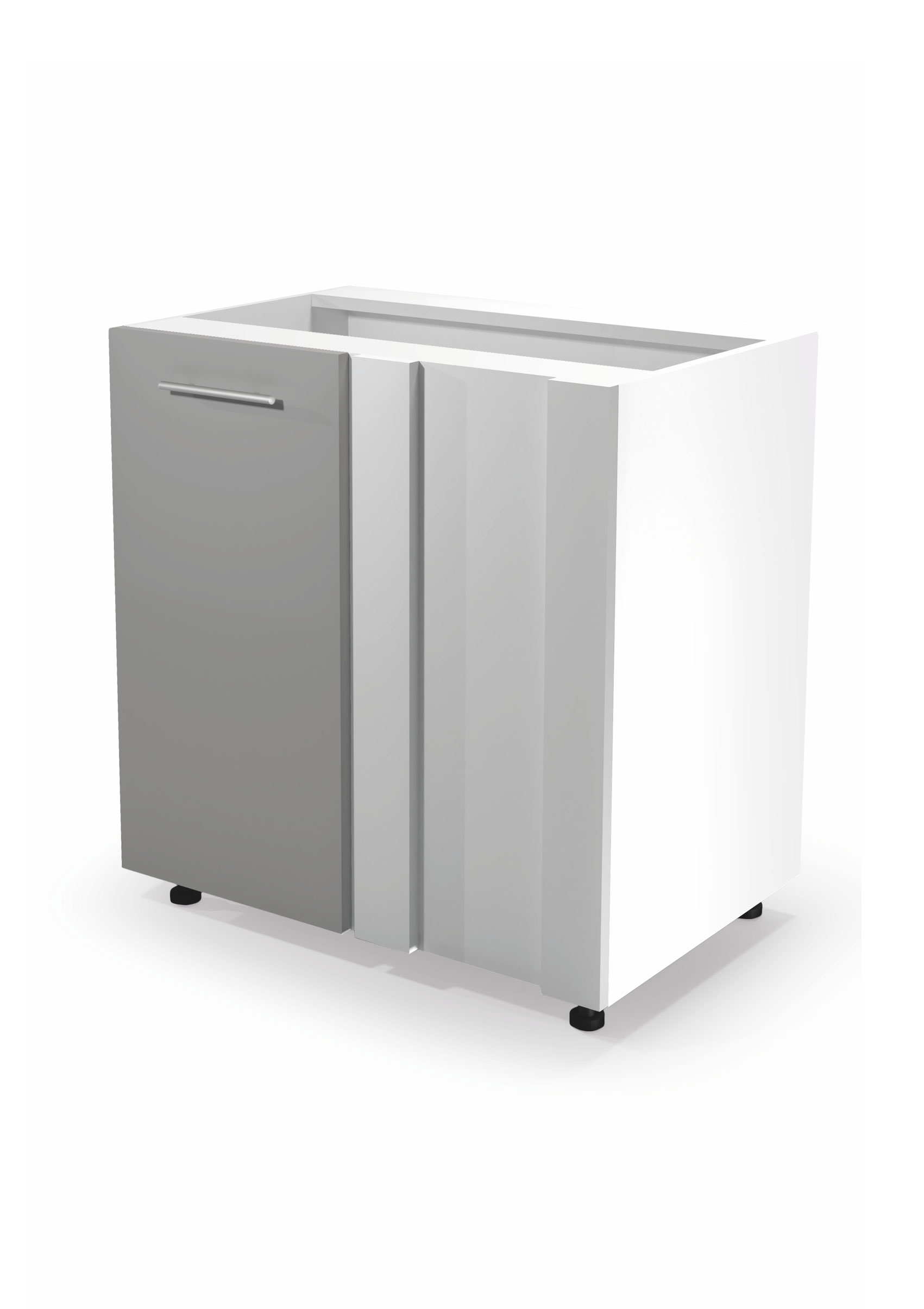VENTO DN-100/82 corner lower cabinet, color: white / light grey DIOMMI V-UA-VENTO-DN-100/82-J.POPIEL DIOMMI-60-22859 VENTO DN-100/82 corner lower cabinet, color: white / light grey DIOMMI V-UA-VENTO-DN-100/82-J.POPIEL DIOMMI-60-22859