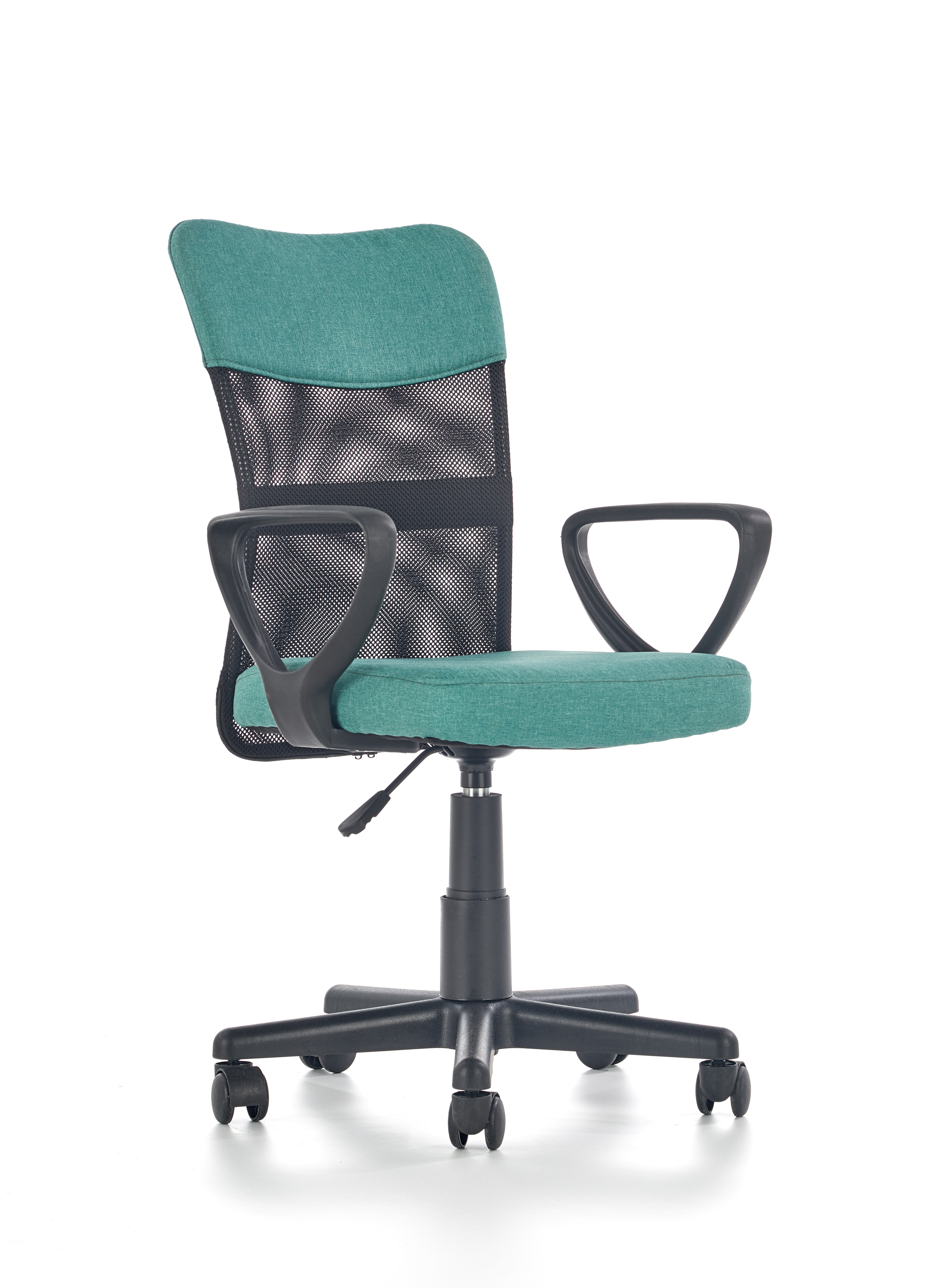 TIMMY o.chair, color: turquoise / black DIOMMI V-CH-TIMMY-FOT-TURKUSOWY DIOMMI-60-21873