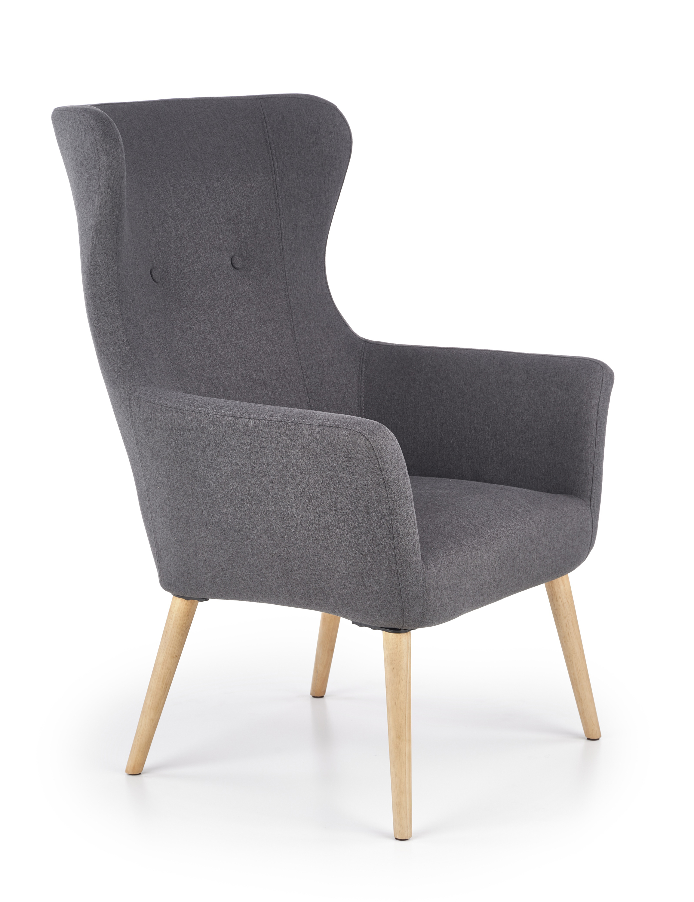 COTTO leisure chair, color: dark grey DIOMMI V-CH-COTTO-FOT-C.POPIEL DIOMMI-60-20550