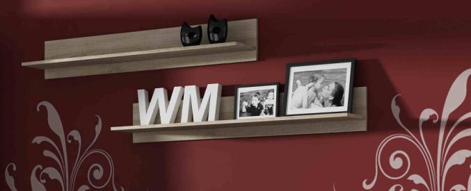 SOHO S5 sonoma oak DIOMMI CAMA-SOHO-PÓŁKA-S5-SONOMA (2SZT) DIOMMI-60-19976