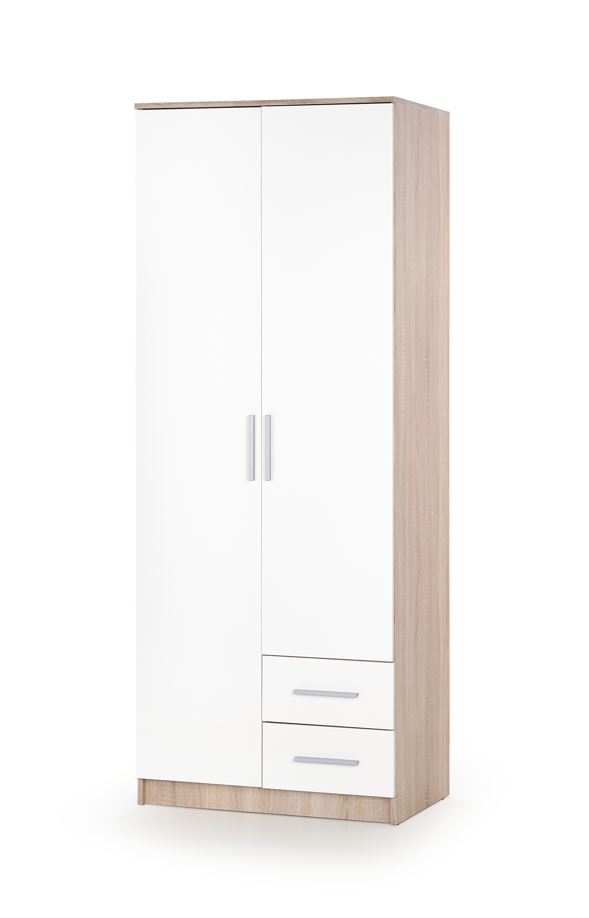 LIMA S-2, color: white / sonoma oak DIOMMI V-PL-LIMA-S2-BIAŁY/SONOMA DIOMMI-60-22312