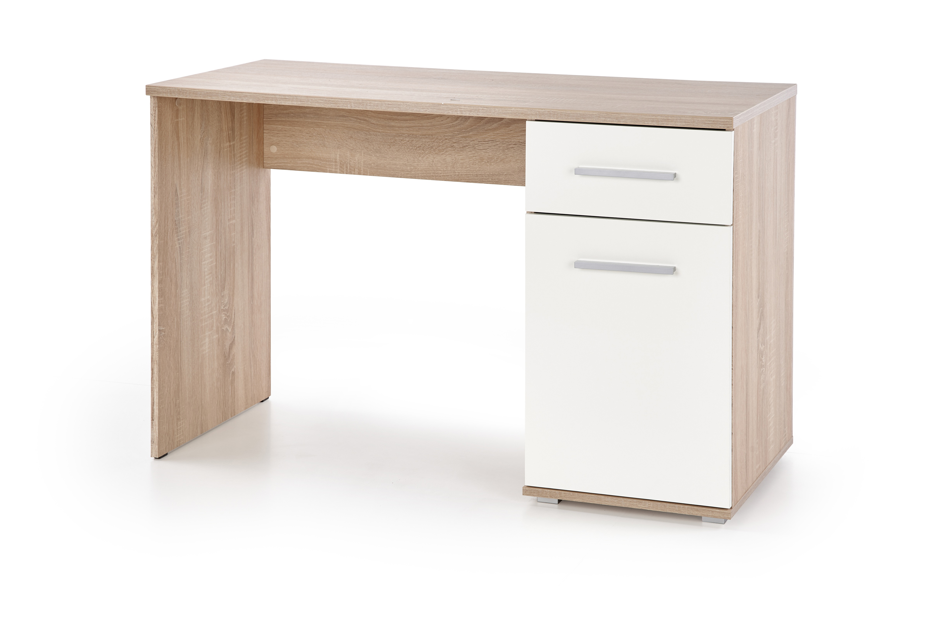 LIMA B-1 desk, color: white / sonoma oak DIOMMI V-PL-LIMA-B1-BIAŁY/SONOMA DIOMMI-60-22270
