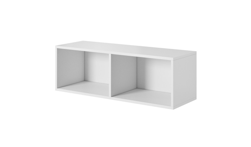ROCO RO1 TV STAND OPEN white DIOMMI CAMA-ROCO-RO2-BIAŁY DIOMMI-60-19914 ROCO RO1 TV STAND OPEN white DIOMMI CAMA-ROCO-RO2-BIAŁY DIOMMI-60-19914