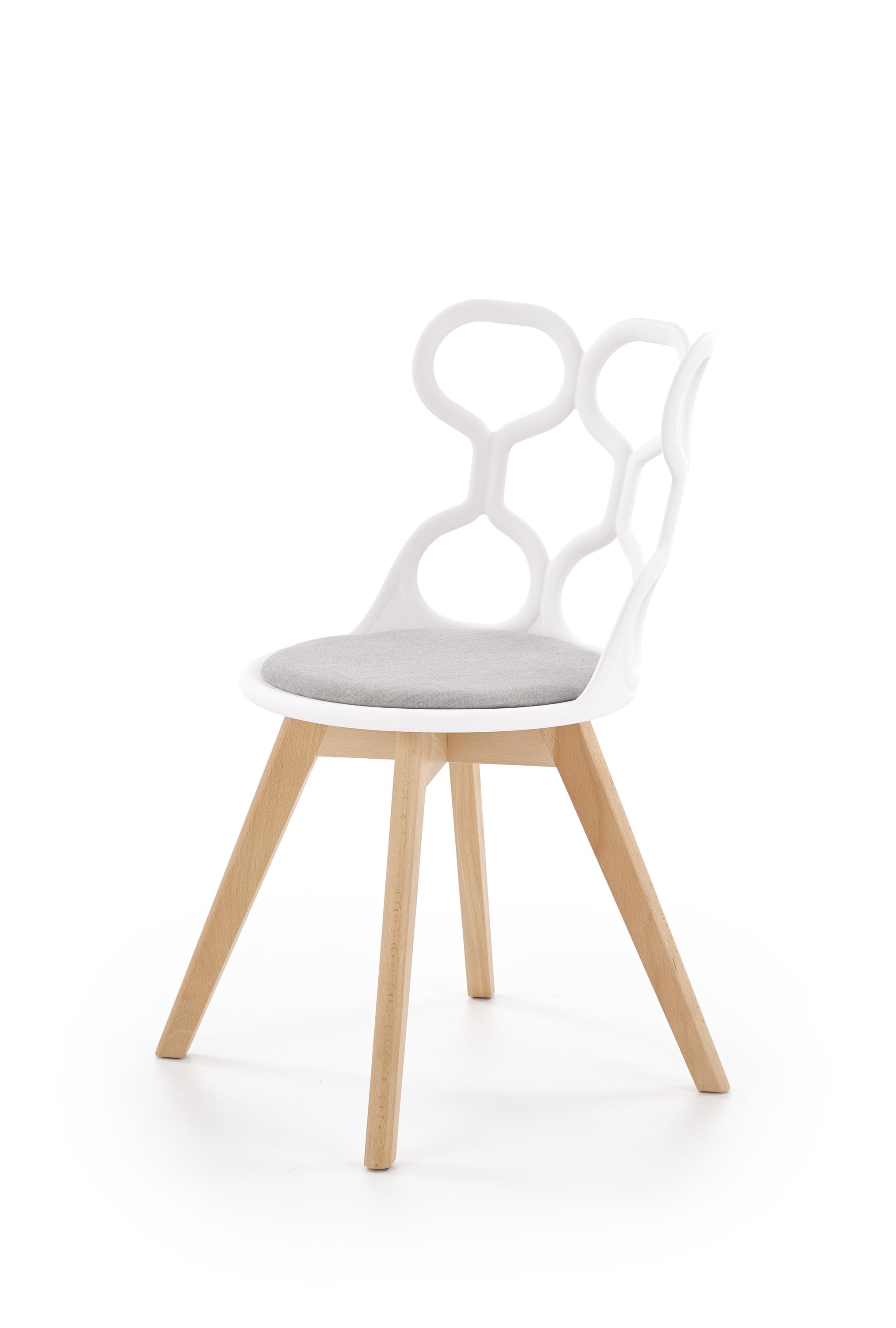 K308 chair DIOMMI V-CH-K/308-KR-BIAŁY/POPIEL DIOMMI-60-21023