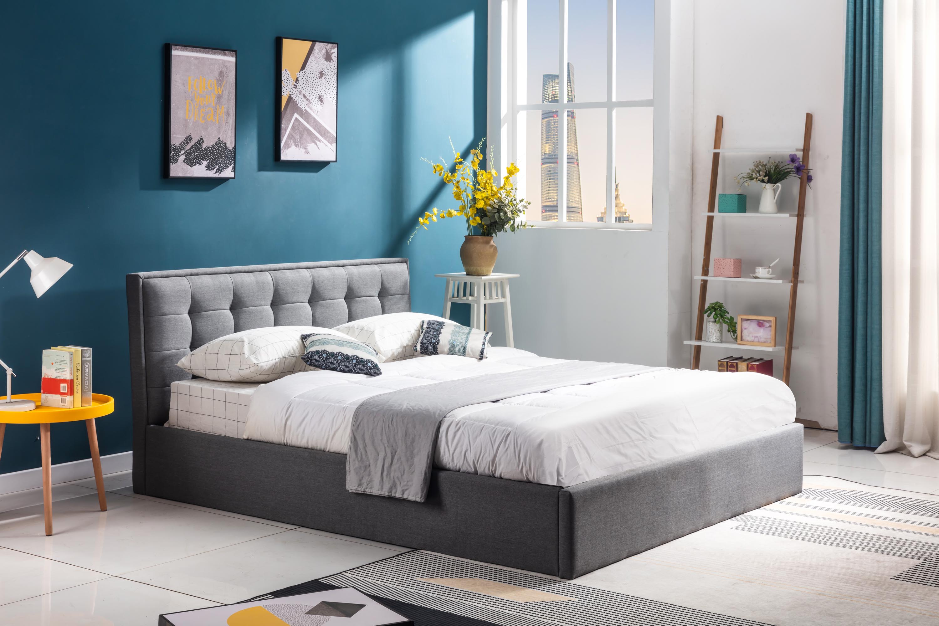 PADVA bed with bedding container DIOMMI V-CH-PADVA_160-LOZ DIOMMI-60-21648 PADVA bed with bedding container DIOMMI V-CH-PADVA_160-LOZ DIOMMI-60-21648
