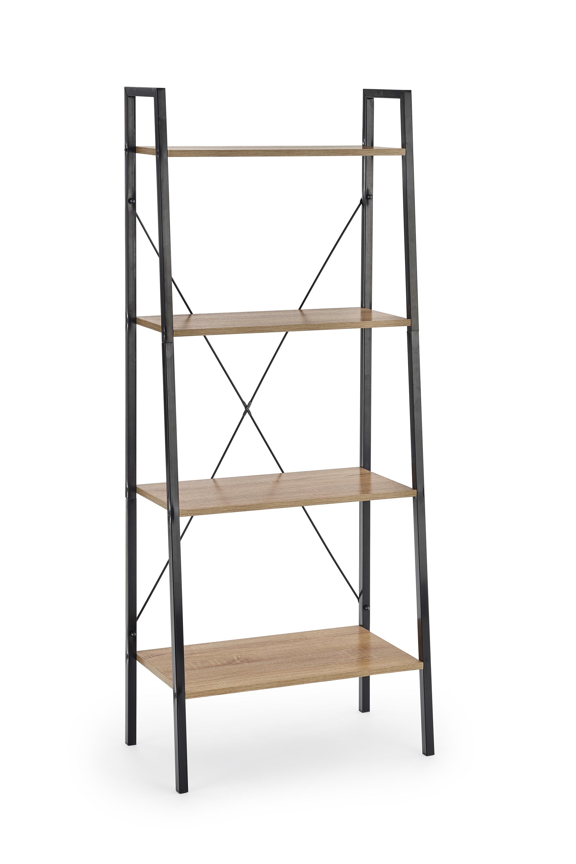 NARVIK REG2 shelving DIOMMI V-CH-NARVIK-REG2-CZARNY/SONOMA DIOMMI-60-21587