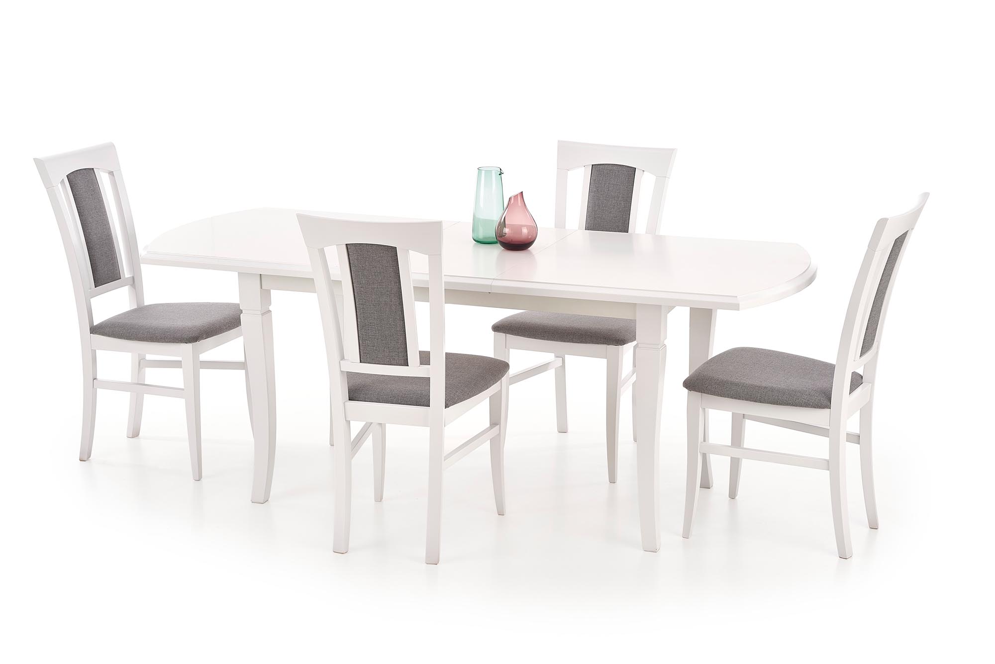 FRYDERYK 160/240 cm extension table color: white DIOMMI V-PL-FRYDERYK/240-ST-BIAŁY DIOMMI-60-22203 FRYDERYK 160/240 cm extension table color: white DIOMMI V-PL-FRYDERYK/240-ST-BIAŁY DIOMMI-60-22203