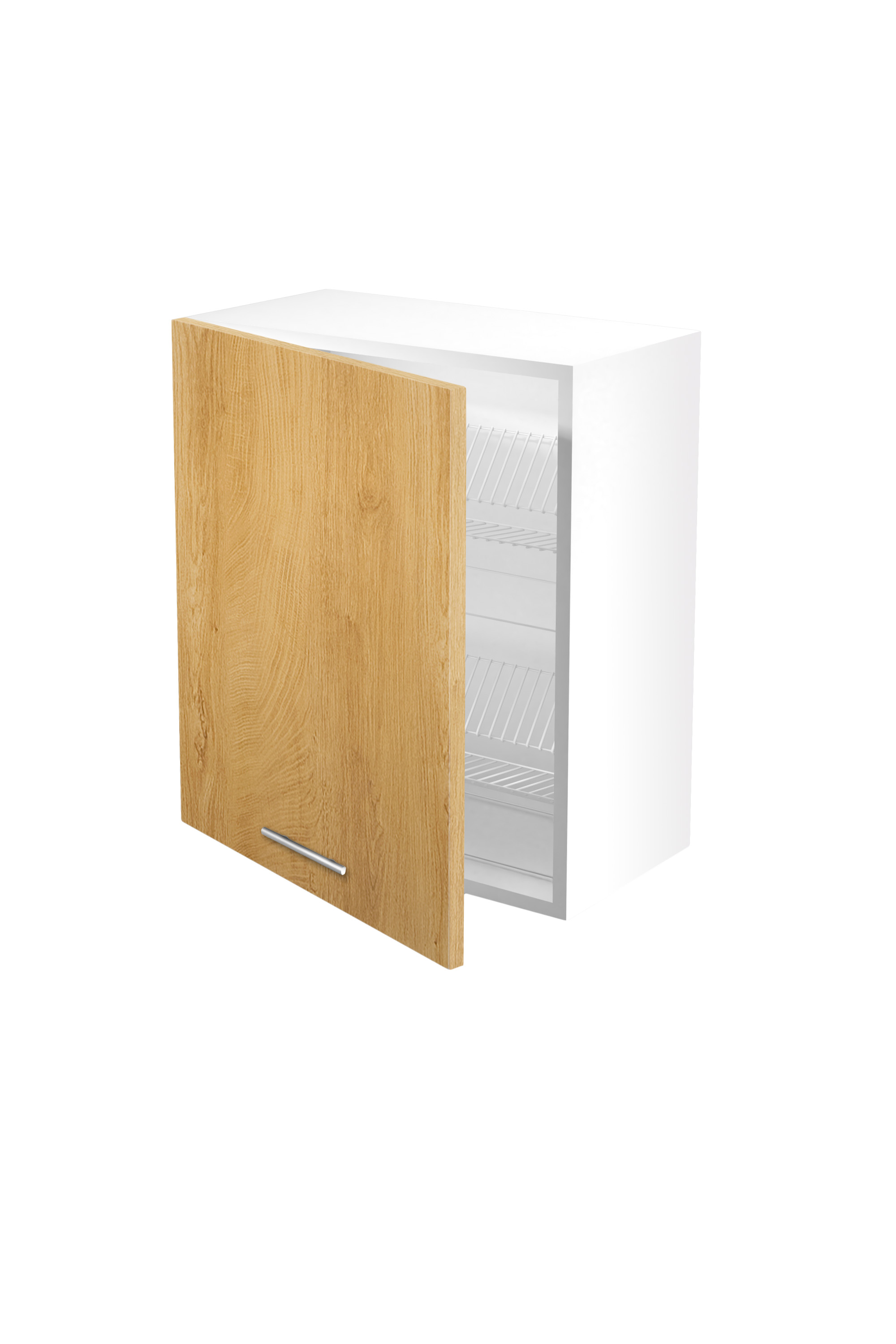 VENTO GC-60/72 top cabinet with drainer, color: honey oak DIOMMI V-UA-VENTO-GC-60/72-D.MIODOWY DIOMMI-60-22919