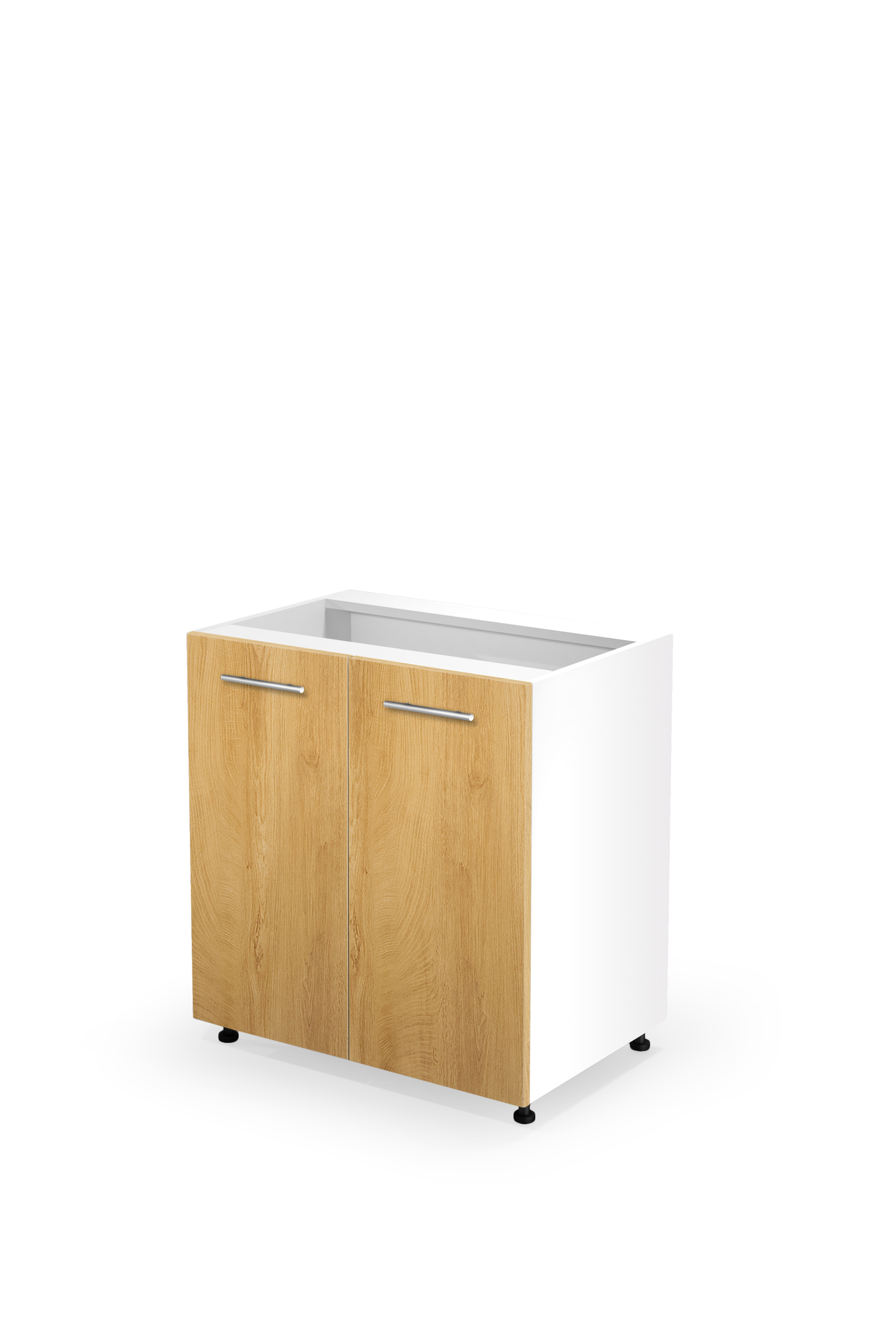 VENTO D-80/82 lower cabinet, color: white / honey oak DIOMMI V-UA-VENTO-D-80/82-D.MIODOWY DIOMMI-60-22823 VENTO D-80/82 lower cabinet, color: white / honey oak DIOMMI V-UA-VENTO-D-80/82-D.MIODOWY DIOMMI-60-22823