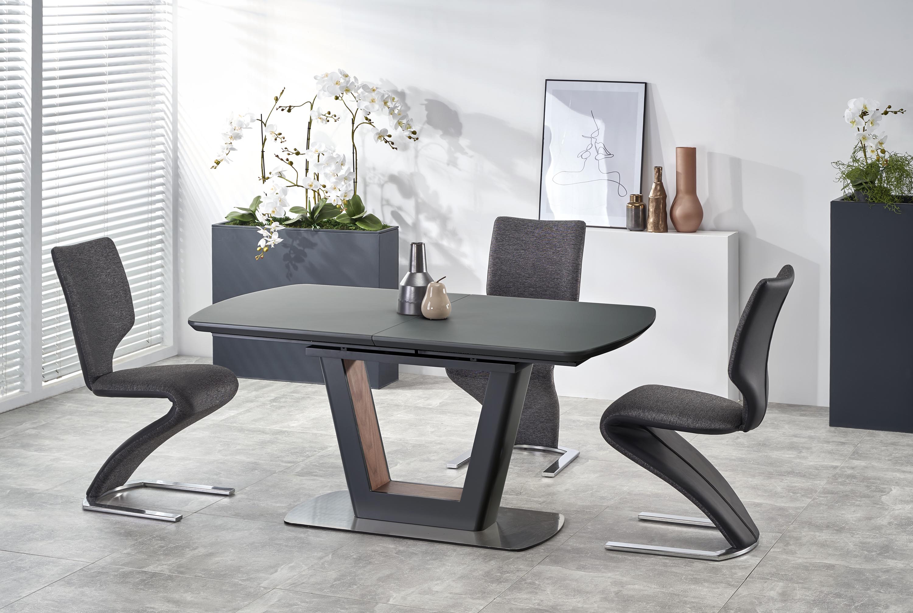 BILOTTI table anthracite DIOMMI V-CH-BILOTTI-ST-ANTRACYT DIOMMI-60-20434 BILOTTI table anthracite DIOMMI V-CH-BILOTTI-ST-ANTRACYT DIOMMI-60-20434