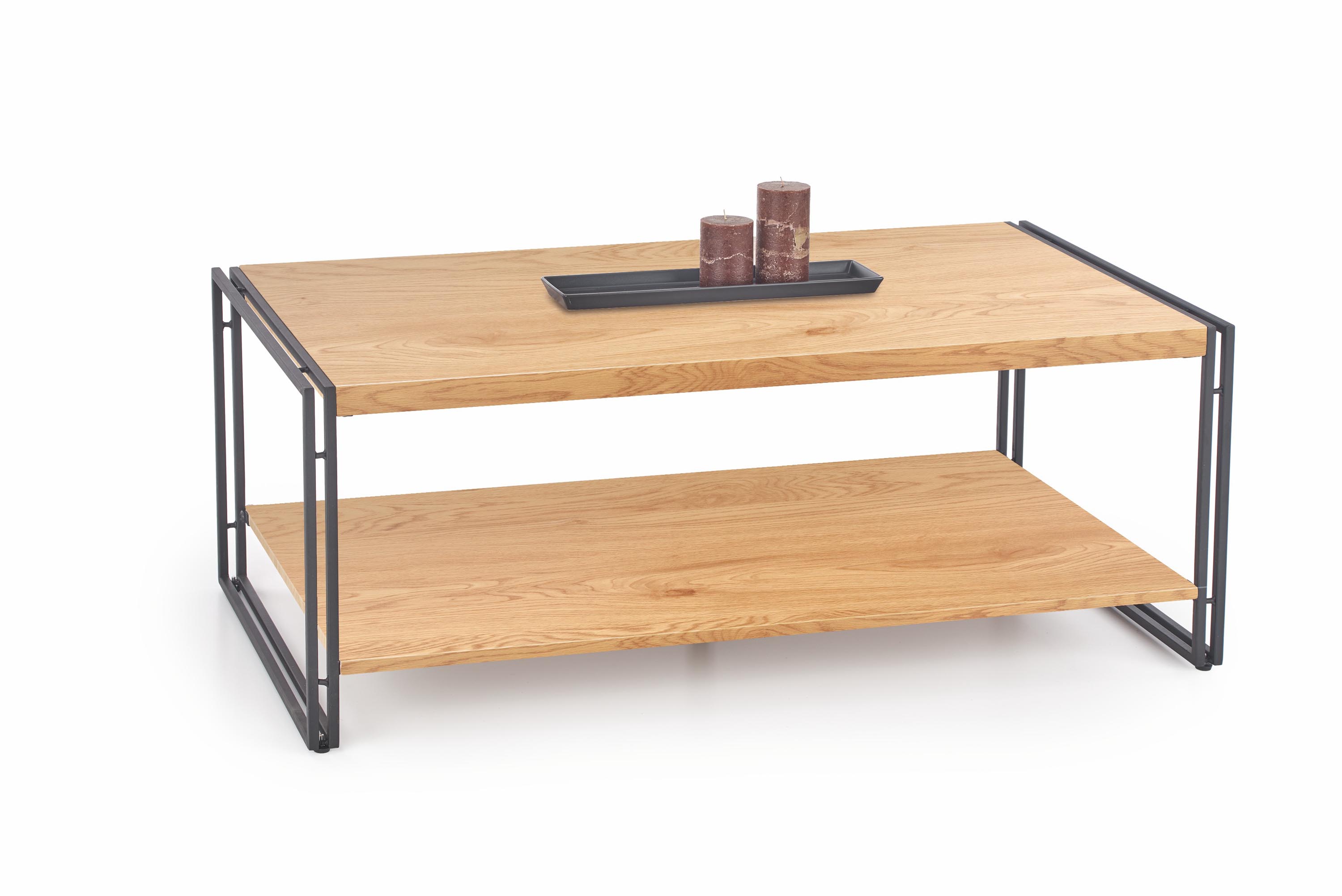 BAVARIA c. table golden oak / black DIOMMI V-CH-BAVARIA-LAW-DĄB_ZŁOTY DIOMMI-60-20423