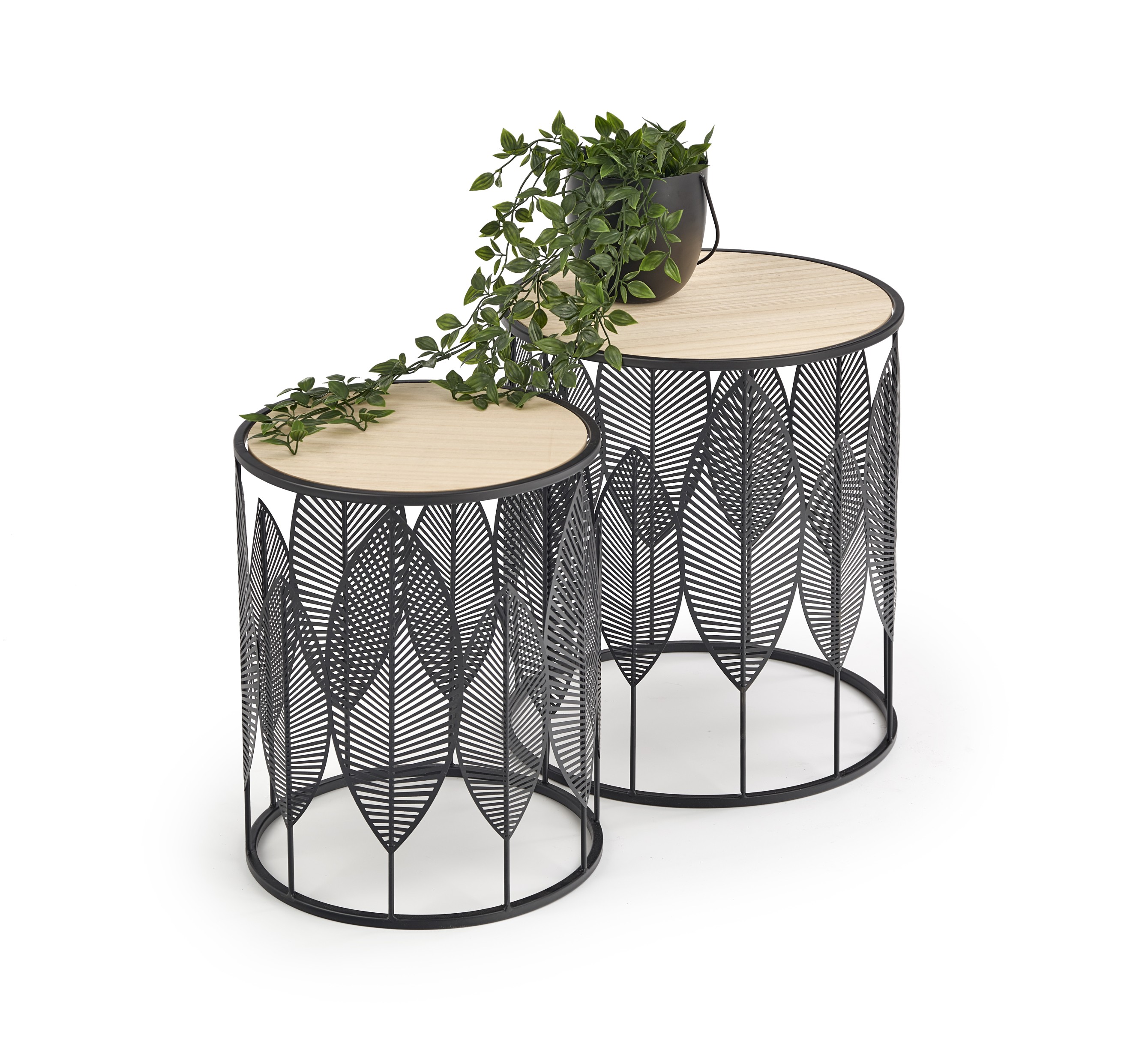 FOLLA set of 2 c. tables DIOMMI V-CH-FOLLA-LAW-CZARNY DIOMMI-60-20694 FOLLA set of 2 c. tables DIOMMI V-CH-FOLLA-LAW-CZARNY DIOMMI-60-20694