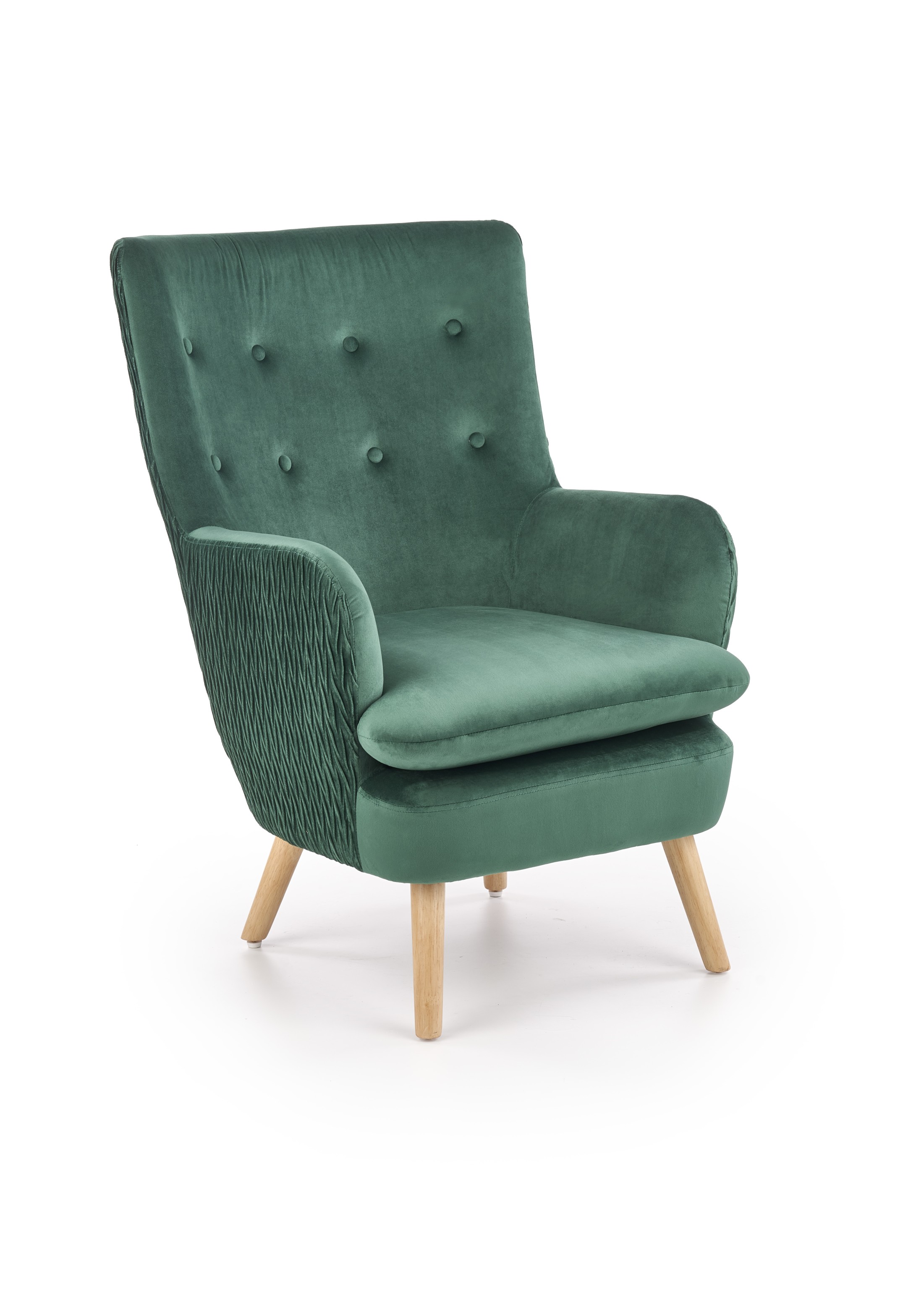 RAVEL l. chair, color: dark green DIOMMI V-CH-RAVEL-FOT-C.ZIELONY DIOMMI-60-21719 RAVEL l. chair, color: dark green DIOMMI V-CH-RAVEL-FOT-C.ZIELONY DIOMMI-60-21719